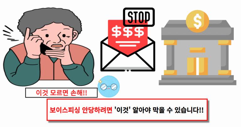 보이스피싱 안당하려면 ‘이것’ 알아야 막을 수 있습니다!!