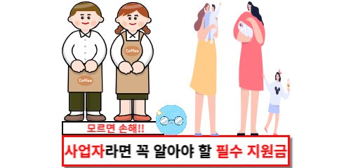 사업주라면 꼭 알아야 할 필수 지원금