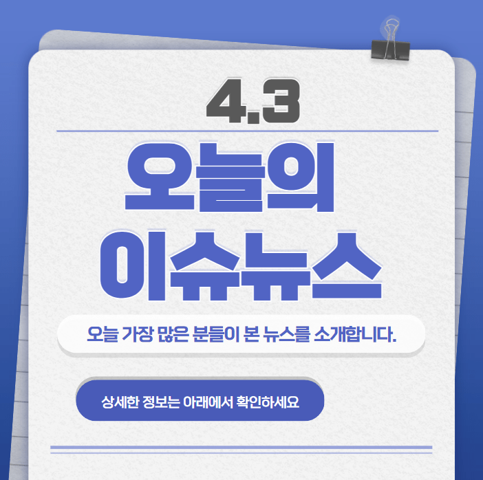 4.3 오늘의 인기 급상승 뉴스